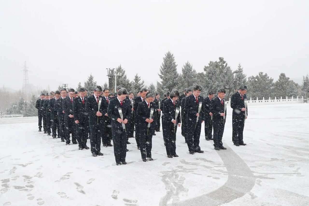 缅怀先烈志 砥砺检察行—— 兴安盟检察分院到烈士陵园开展清明祭扫活动